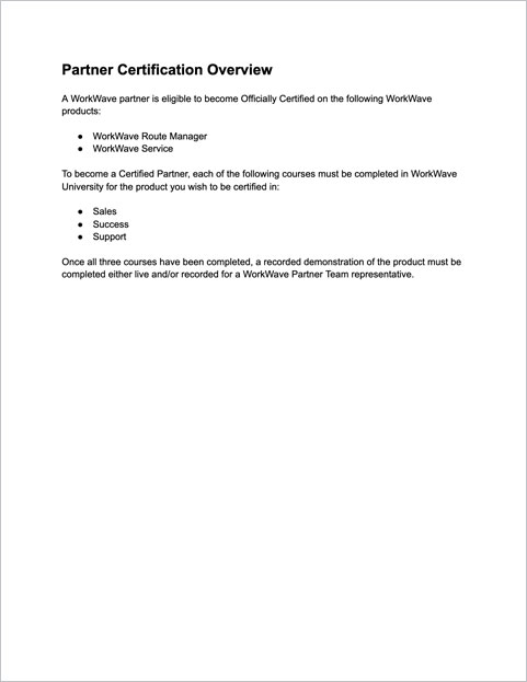 partner certification asset